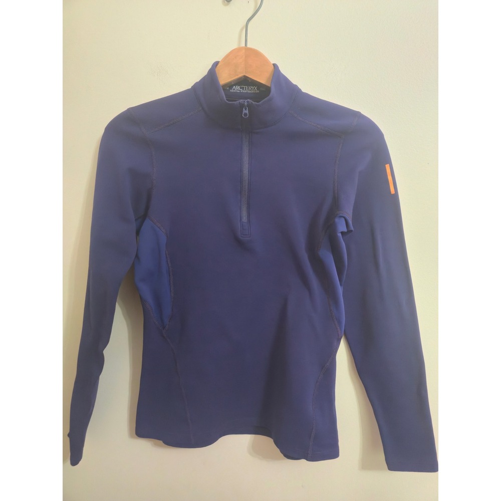 Arc'teryx Women's Kadem 1/4 Zip Lightweight Performance Base Layer Mock Neck M - Picture 1 of 9